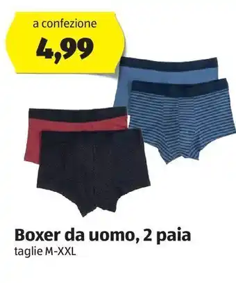 ALDI Boxer da uomo 2 paia offerta