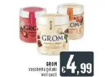 Grom Vaschetta Gelato
