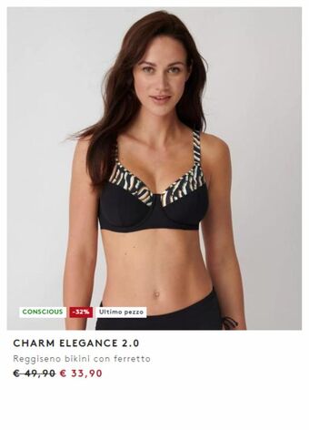 Triumph Reggiseno bikini con ferretto offerta