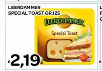 Big Food Leerdammer Special Toast Gr. 125 offerta