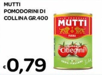 Big Food Mutti Pomodorini Di Collina gr.400 offerta