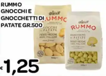 Rummo Gnocchie Gnocchetti di Patate gr.500