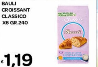 Big Food Bauli Croissant Classico x6 gr.240 offerta