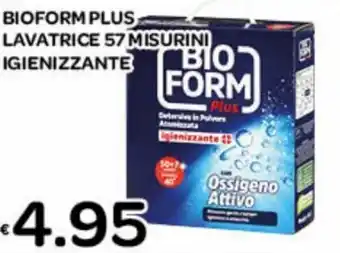 Big Food Bioform Plus Lavatrice 57 Misurini Igienizzante offerta