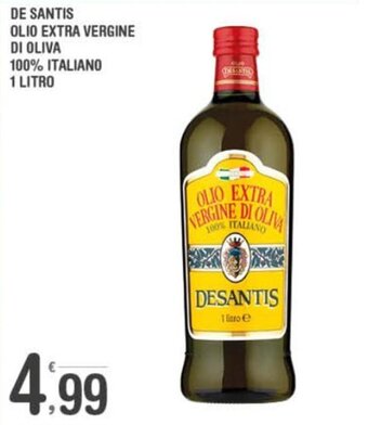Super Carni De Santis Olio Extra Vergine Di Oliva 100% Italiano 1 Litro offerta