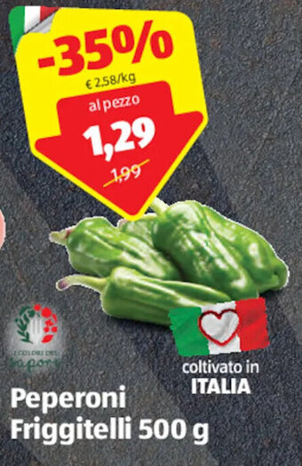 ALDI Peperoni Friggitelli 500 g offerta