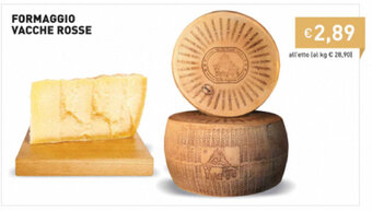 Prezzemolo e Vitale Formaggio Vacche Rosse offerta