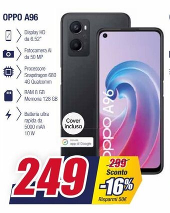 Trony Oppo A96 offerta