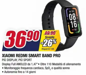 Trony Xiaomi Redmi Smart Band Pro offerta