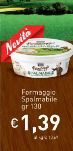 Prezzemolo e Vitale Formaggio Spalmabile 130gr offerta