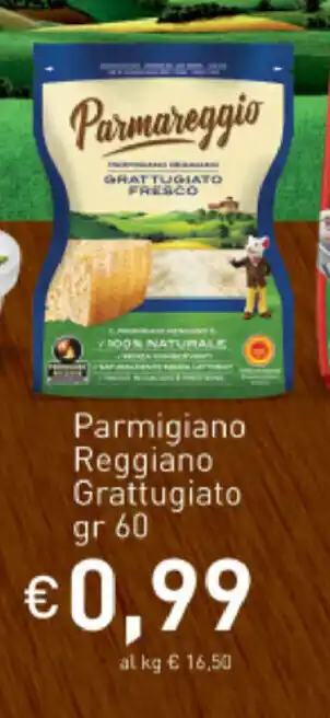 Prezzemolo e Vitale Parmigiano Reggiano Grattugiato 60gr offerta
