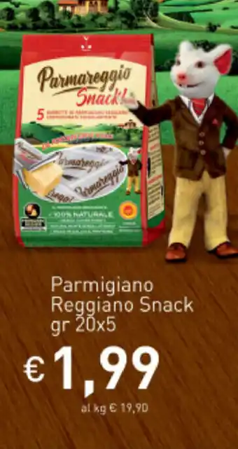 Prezzemolo e Vitale Parmigiano Reggiano Snack 20gr x 5 offerta