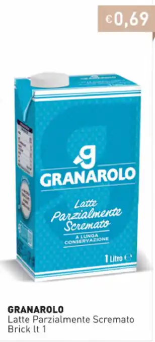 Prezzemolo e Vitale Granarolo Latte Parzialmente Scremato Brick 1lt offerta