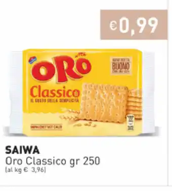 Prezzemolo e Vitale Saiwa Oro Classico 250gr offerta