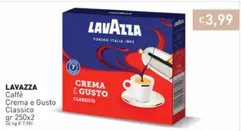 Prezzemolo e Vitale Lavazza Caffè Crema e Gusto Classico 250gr x 2 offerta