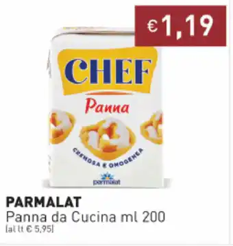 Prezzemolo e Vitale Parmalat Panna da Cucina 200ml offerta