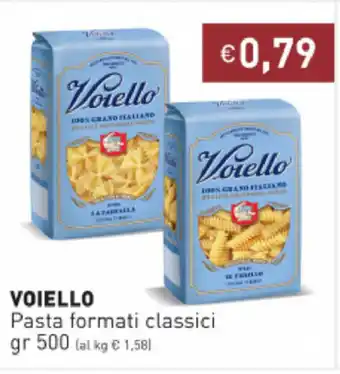 Prezzemolo e Vitale Voiello Pasta formati classici 500gr offerta