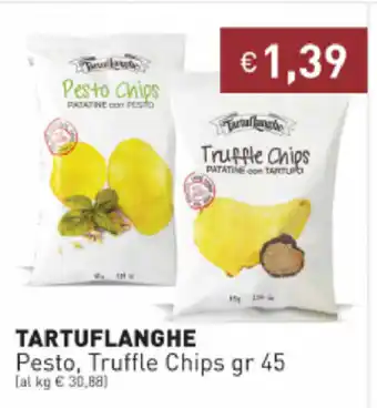 Prezzemolo e Vitale Tartuflanghe Pesto, Truffle Chips 45gr offerta