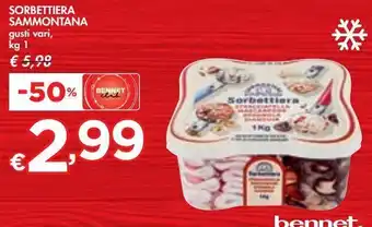 Bennet Sorbettiera sammontana offerta