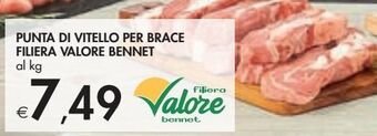Bennet Punta di vitello per brace filiera valore bennet offerta