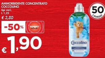 Bennet Ammorbidente concentrato coccolino offerta