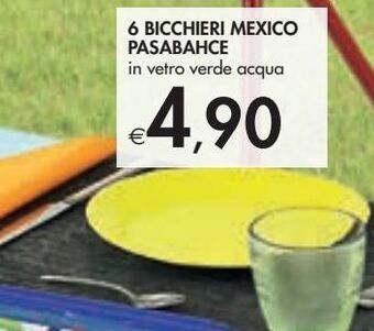 Bennet 6 bicchieri mexico pasabahce offerta