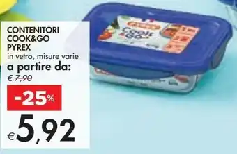 Bennet Contenitori cook&go pyrex offerta