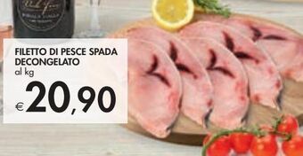 Bennet Filetto di pesce spada decongelato offerta