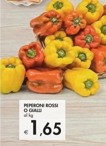 Bennet Peperoni rossi o gialli offerta