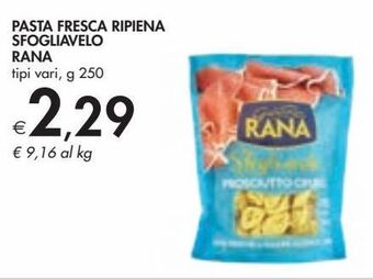 Bennet Pasta fresca ripiena sfogliavelo rana offerta