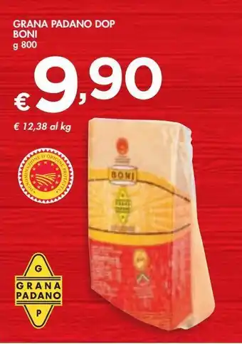 Bennet Grana padano dop boni offerta