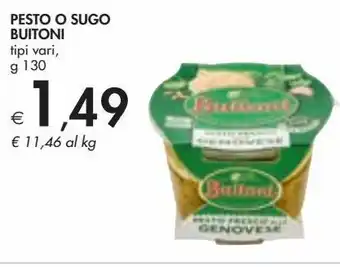 Bennet Pesto o sugo buitoni offerta