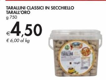 Bennet Tarallini classici in secchiello tarall'oro offerta