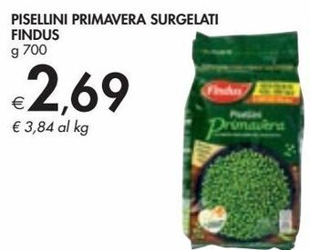 Bennet Pisellini primavera surgelati findus offerta