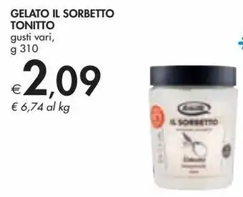 Bennet Gelato in sorbetto tonitto offerta