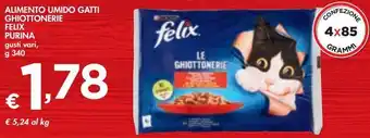 Bennet Alimento umido gatti ghiottonerie felix purina offerta