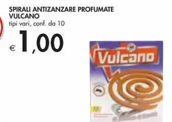 Bennet Spirali antizanzare profimate vulcano offerta