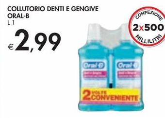 Bennet Collutorio denti e gengive oral-b offerta