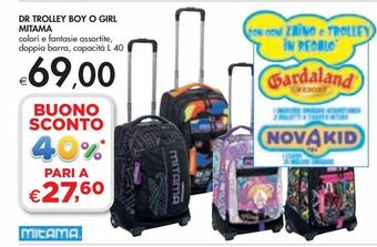 Bennet Dr trolley boy o girl mitama offerta