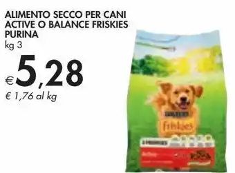 Bennet Alimento secco per cani active o balance friskies purina offerta