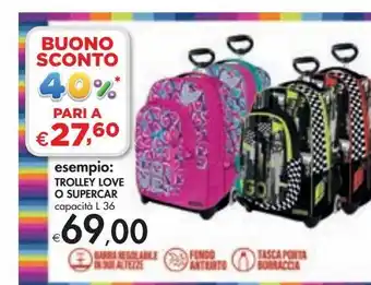 Bennet Trolley love o supercar offerta