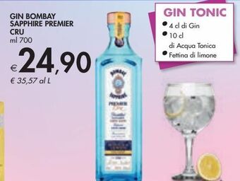 Gin bombay sapphire premier cru