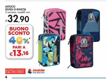 Bennet Astucci seven o invicta offerta