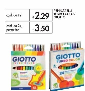 Bennet Pennarelli turbo color giotto offerta