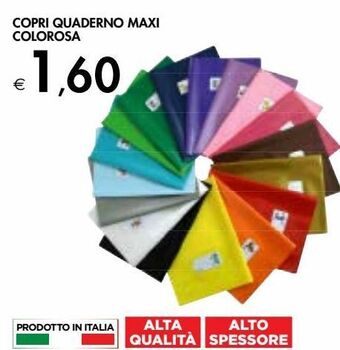 Bennet Copri quaderno maxi colorosa offerta