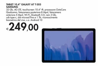 Bennet Tablet 10.4" galaxy a7 t-505 samsung offerta