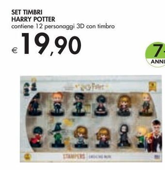 Set timbri harry potter