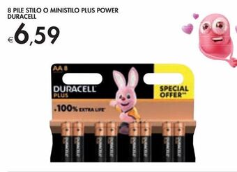 Bennet 8 pile stilo o ministilo plus power duracell offerta