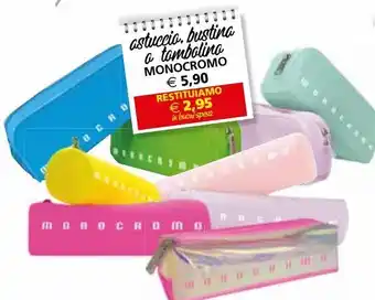 Il Gigante Astuccio bustina o tombolino monocromo offerta