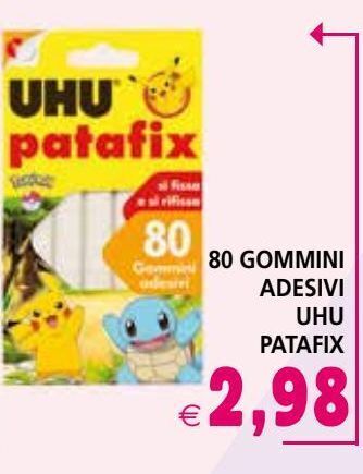 80 gommini adesivi uhu patafix